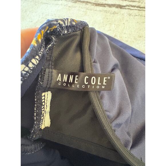 Anne Cole Collection Paisley Swimsuit One Piece Medium - Picture 4 of 6